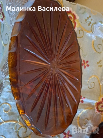 кехлибарен комплект , снимка 6 - Чаши - 53386302