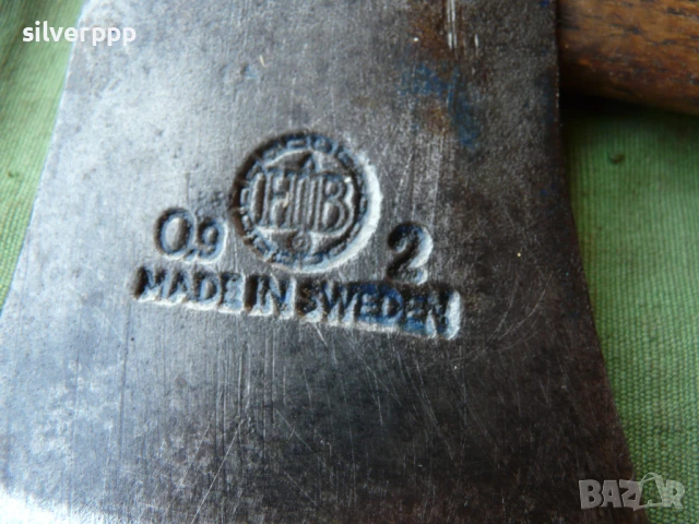  Шведски топор Hults Bruk- 580 , снимка 3 - Други ценни предмети - 51062321