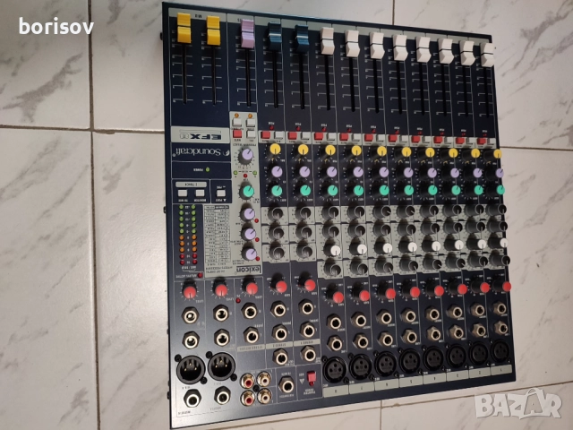 Миксер Soundcraft FX8, снимка 3 - Други музикални жанрове - 52824172