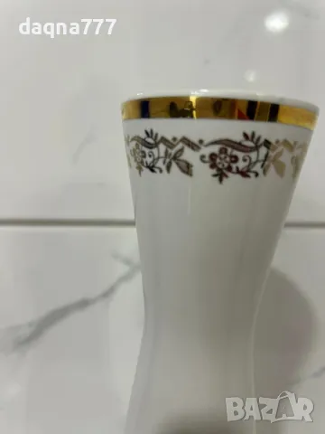 Сувенирна порцеланова ваза Bavaria, снимка 7 - Антикварни и старинни предмети - 49606196