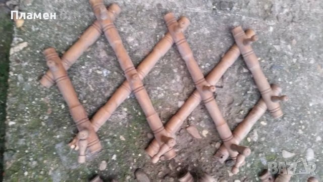 Ретро дървена закачалка - хармоника, снимка 2 - Декорация за дома - 47485655