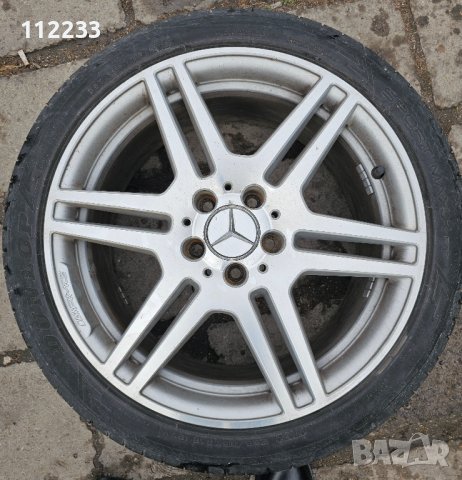 Mercedes AMG спорт пакет 18 инча джанти с гуми, снимка 12 - Гуми и джанти - 43949918