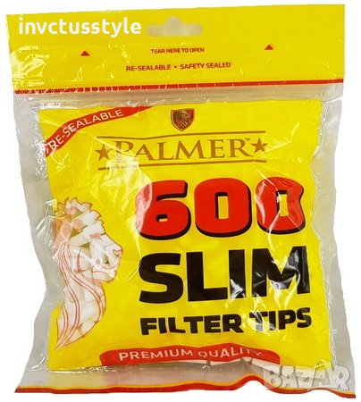 PALMER - Слим филтри за свиване на цигари, снимка 1 - Други - 38894483