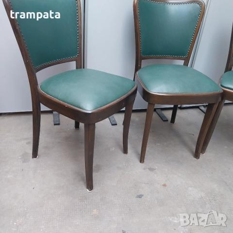 НАЙ ДОБРАТА ОФЕРТА Дизайнерски винтидж столове Roman Geis 1950  , снимка 6 - Антикварни и старинни предмети - 52977097