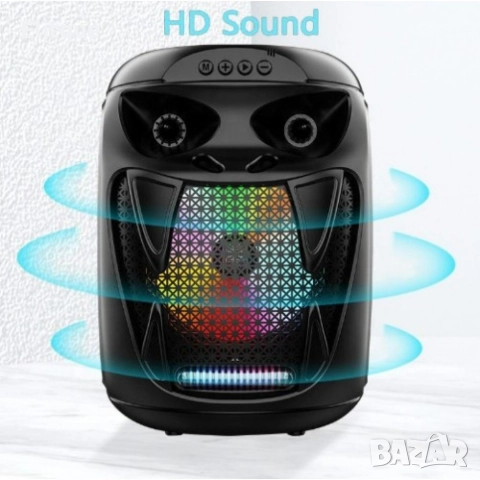 Безжична BlueTooth преносима система за домашно кино с високоговорители, снимка 2 - Аудиосистеми - 52895473