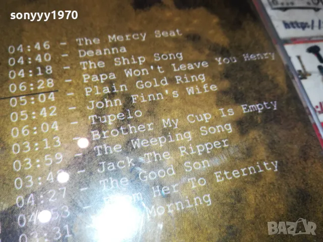 NICK CAVE CD 0205251549, снимка 6 - CD дискове - 50128528