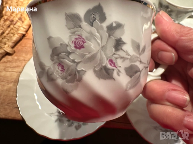Продавам нов порцеланов сервиз за чай, снимка 6 - Сервизи - 53587320