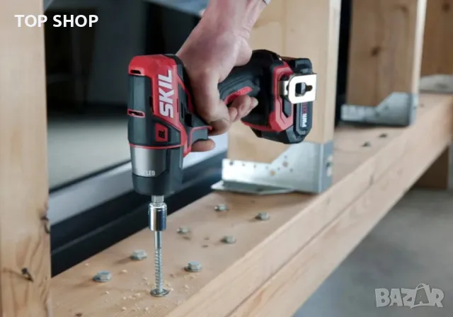 Ударен акумулаторен гайковерт SKIL SD1E2280DA комплект със 12VС батерия 2.0Ah и бързозарядно, снимка 7 - Гедорета - 48934872