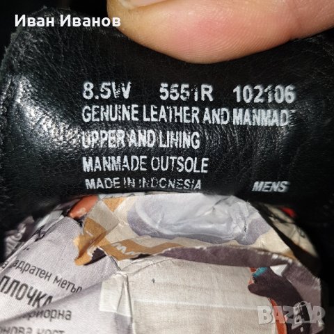 боти/ челси TIMBERLAND  Stormbucks Chelsea 5551R кожени номер 42 , снимка 11 - Мъжки боти - 43887759