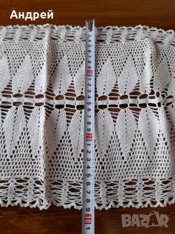 Стара плетена покривка #8, снимка 4 - Антикварни и старинни предмети - 44086783