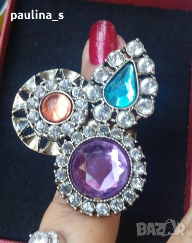 Пръстен / пръстени / имитационни бижутерия, снимка 6 - Пръстени - 37413376