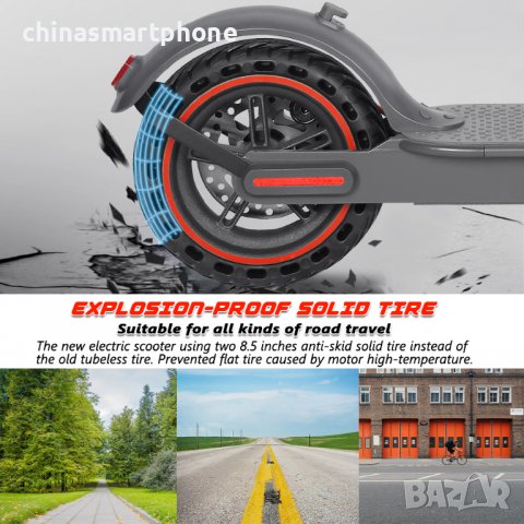 Електрическа тротинетка iScooter A6 Pro 10.5A, 600W., снимка 15 - Други спортове - 37878915