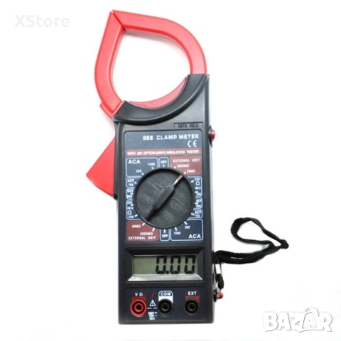 Преносим дигитален мултиметър с амперклещи, снимка 6 - Други инструменти - 52588799