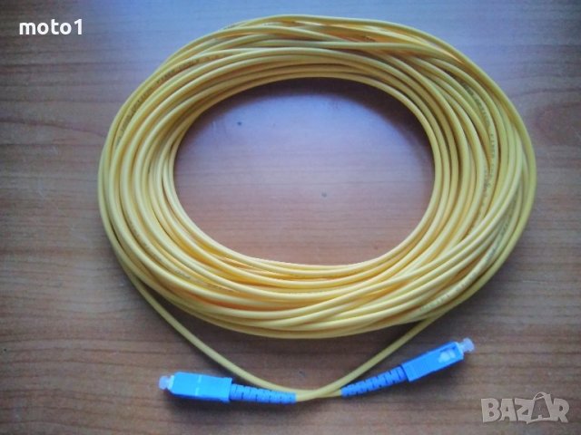 10 метров оптичен кабел за оптичен интернет и оптичен рутер, снимка 9 - Рутери - 43950787