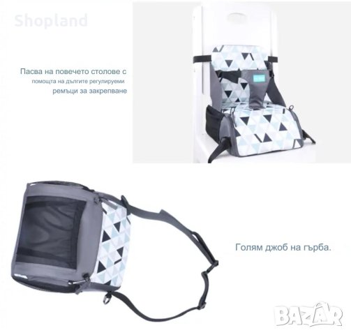 Детско столче за хранене за маса - 6м до 3г, снимка 5 - Столчета за хранене - 43425422