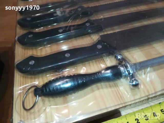 НОЖОВЕ С ДЪСКА-ВНОС ГЕРМАНИЯ 3105251845, снимка 9 - Ножове - 50497646