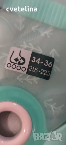 ролери Oxelo 34-36 номер , снимка 3 - Ролери, кънки - 50462397