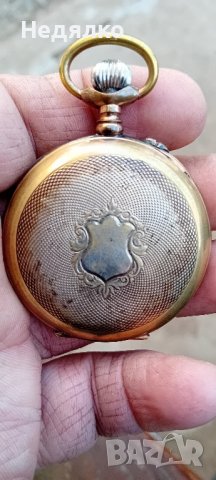 Rosskopf Freres Patent,джобен швейцарски часовник, снимка 2 - Антикварни и старинни предмети - 42949551