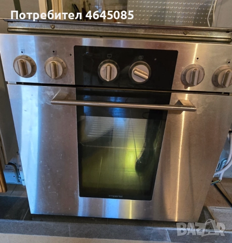 Вградена фурна, колонки с 4 горелки комплект IMPERIAL 