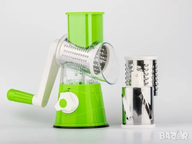 Интересно ренде тип ръчна мелничка с 3 рендета от неръждаема стомана , снимка 16 - Аксесоари за кухня - 49241187