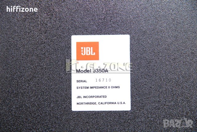 ТОНКОЛОНИ  Jbl model j350a , снимка 9 - Тонколони - 33517524