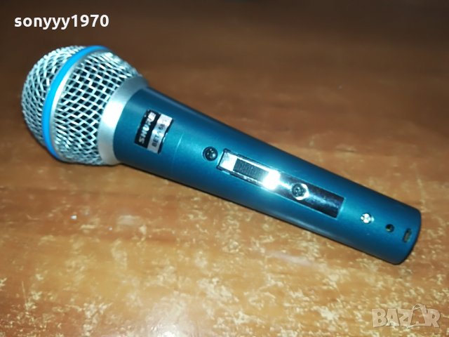 shure beta sm-58s microphone-внос швеицария, снимка 3 - Микрофони - 26556785