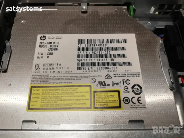 Настолен kомпютър HP ProDesk 600 G2 Spitfire REV:A DDR4 SFF Socket LGA1151 , снимка 8 - Работни компютри - 47884346