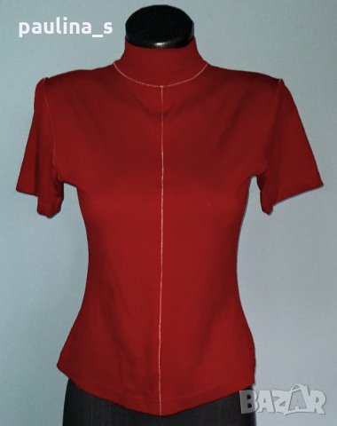 Италианска еластична блуза "uno due"® / унисайз , снимка 2 - Тениски - 26956350
