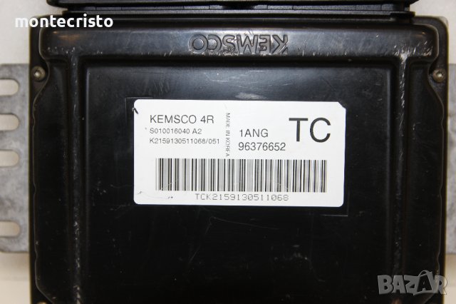 Моторен компютър ECU Chevrolet Kalos (2004-2008г.) 96376652 / S010016040 A2 / S010016040A2, снимка 2 - Части - 43323767