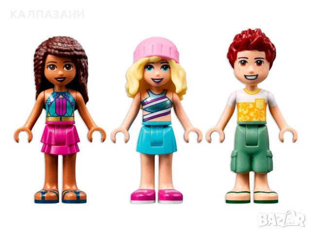 ЛЕГО Френдс - Луксозен къмпинг на плажа 41700, снимка 3 - Конструктори - 43251978