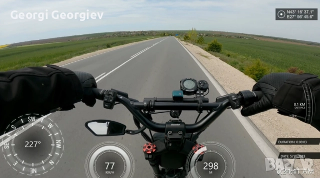 Тротинетка Kaabo Wolf Warrior X Pro Tuning, снимка 4 - Други спортове - 51630799