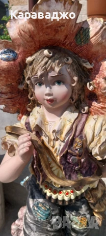 Голяма Фигура Ловджия 70см, снимка 2 - Статуетки - 51069693