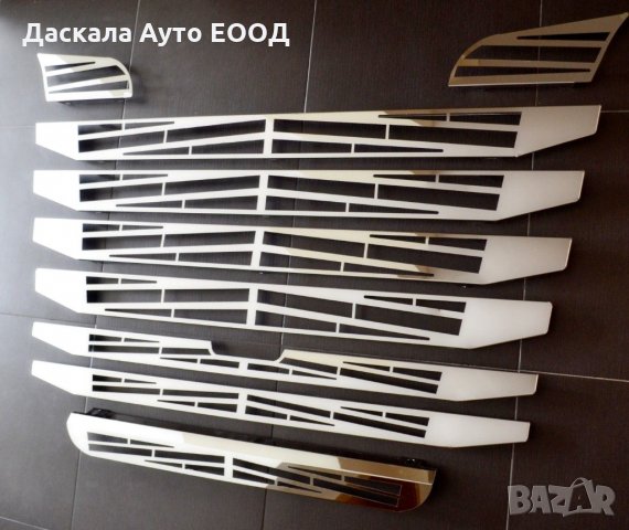  Комплект декорация предна решетка за Скания Scania R 2010-2016, снимка 2 - Аксесоари и консумативи - 35613766