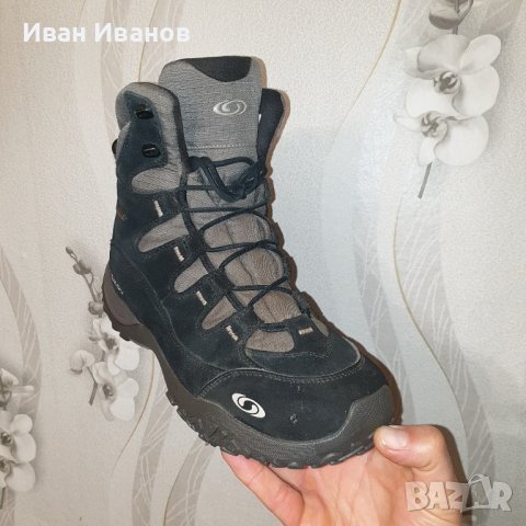 термо боти/ботуши Salomon GTX Gore-Tex  номер 41 1/3 водоустойчиви , снимка 4 - Мъжки ботуши - 43734807