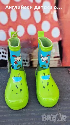Английски детски гумени ботуши , снимка 3 - Детски боти и ботуши - 47809840