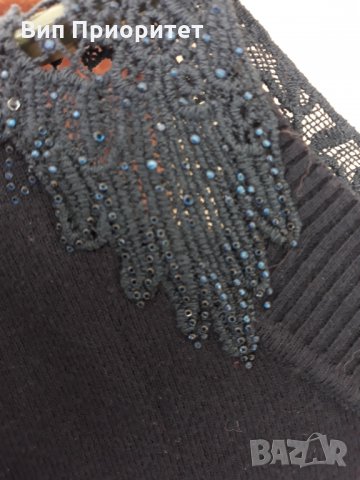 блуза с апликация крила, снимка 5 - Блузи с дълъг ръкав и пуловери - 34711100