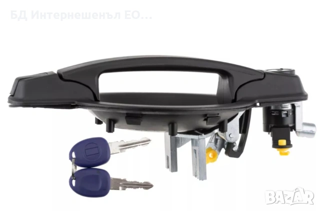 735296050, 735309961 Външна дръжка за дясна плъзгаща врата, Fiat Doblo МК1, с патронник, снимка 5 - Части - 53251616