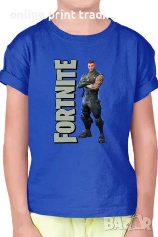 Детска тениска Фортнайт Fortnite Squad Leader 01, снимка 6 - Детски тениски и потници - 48524479
