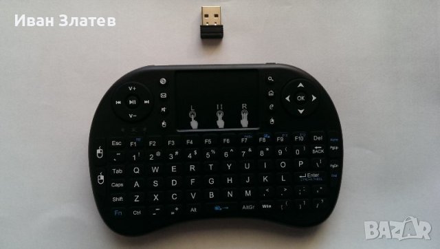 Мини безжична клавиатура, снимка 5 - Клавиатури и мишки - 39802759