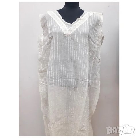 Коприннена етно рокля, фустан, свила, част от носия(1.3), снимка 2 - Антикварни и старинни предмети - 43681064