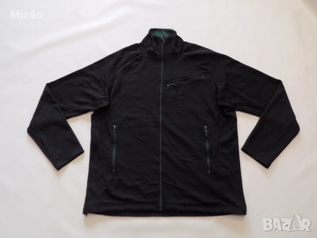 горнище haglofs яке полар худи суичър блуза фанела екип елек туризъм планина мъжко оригинално XXL