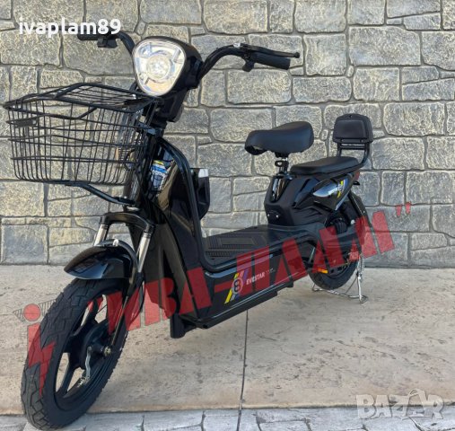 ЕЛЕКТРИЧЕСКИ Велосипед ( скутер) с две седалки-MPM 4040-управлява се БЕЗ книжка и регистрация в КАТ, снимка 6 - Мотоциклети и мототехника - 37314701