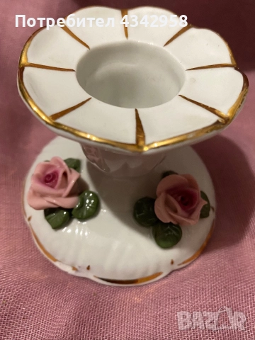 Dresden. Gerhard Knopf Bavaria.Свещници.1950-1960г., снимка 6 - Антикварни и старинни предмети - 52124581