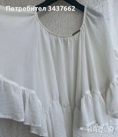 Блуза  с широки ръкави елегантна , снимка 2 - Ризи - 50624097