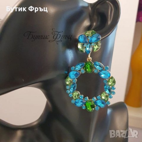 Обеци Оазис, снимка 2 - Обеци - 38552053