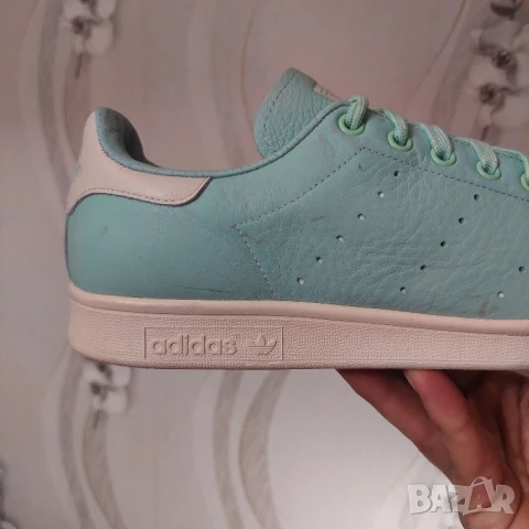 ADIDAS ORIGINALS STAN SMITH "FROZEN GREEN" номер 43,5-44, снимка 15 - Маратонки - 42609754