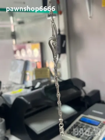 Сребърна гривна 925, снимка 4 - Гривни - 50359856