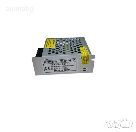 ANIMABG Импулсно захранване, S-25-12, Осветителен трансформатор, 12V 2A 25W, снимка 3 - Друга електроника - 43839891