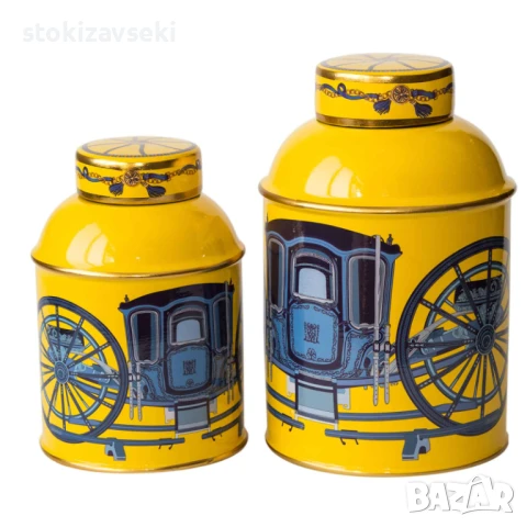 Керамичен буркан, 2 размера, снимка 1