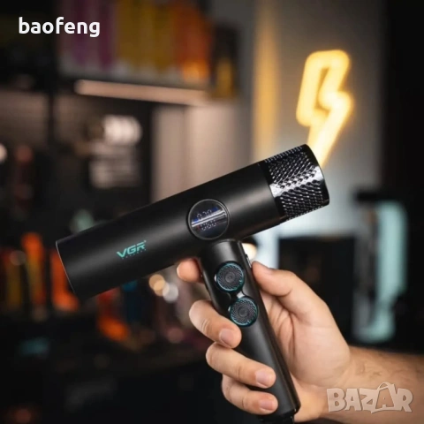 Нов 32 части VGR Stepless 4 в 1 за барбер / фризьори Професионален комплект машинки за подстригване , снимка 9 - Фризьорски принадлежности - 53525140